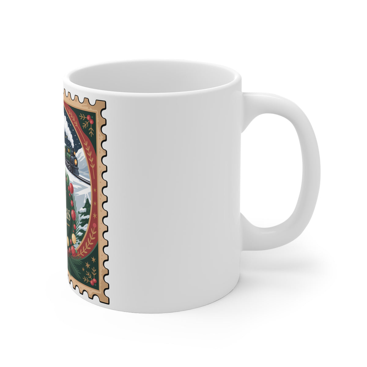 Christmas Train Mug11oz