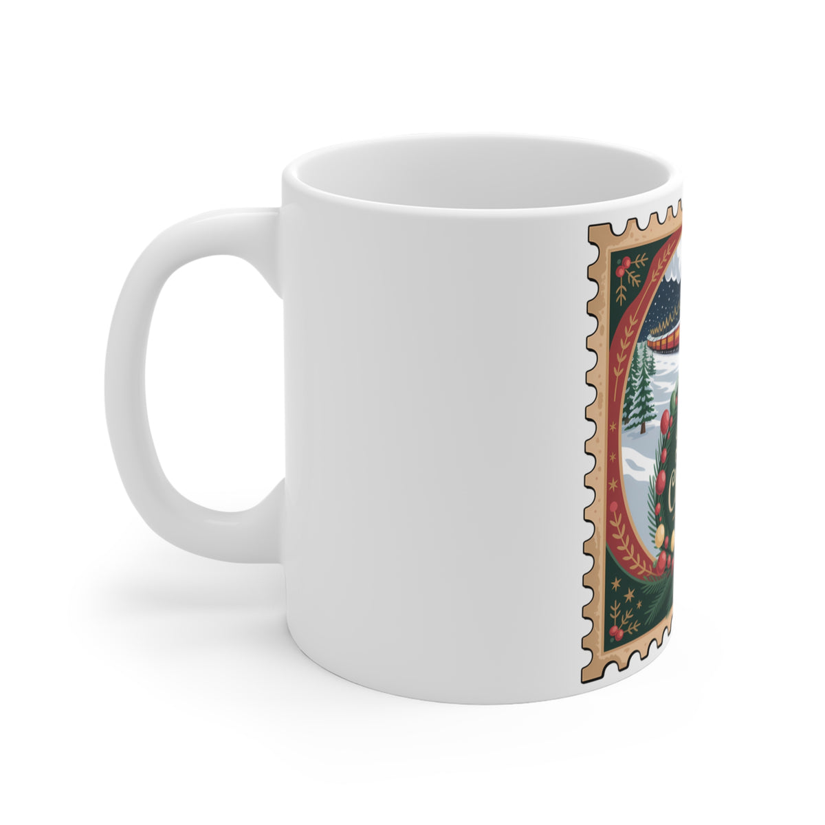 Christmas Train Mug11oz