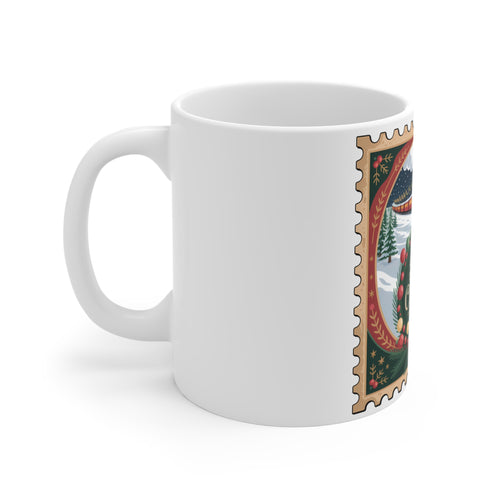 Christmas Train Mug11oz