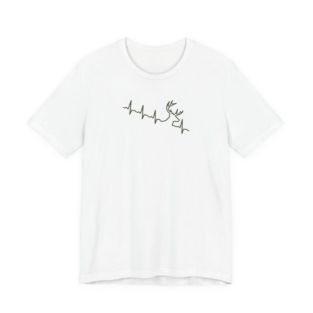 Glowing Deer Heartbeat - Hunting Season T-Shirt