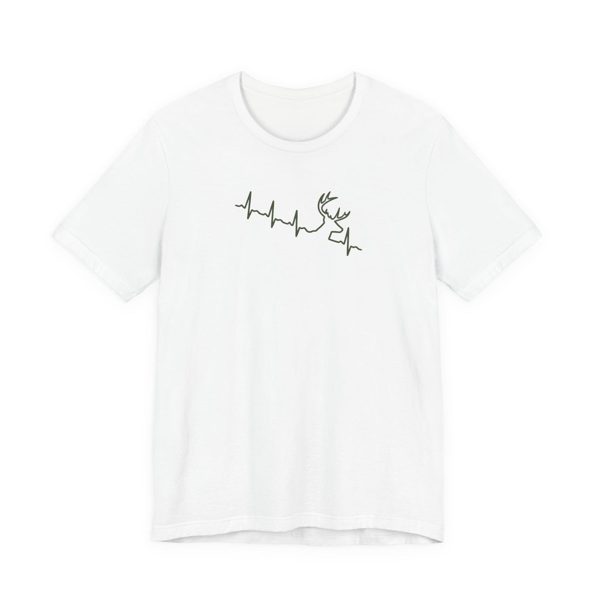 Glowing Deer Heartbeat - Hunting Season T-Shirt